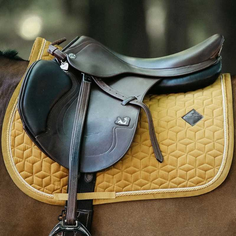 Tapis de selle Velvet Moutarde