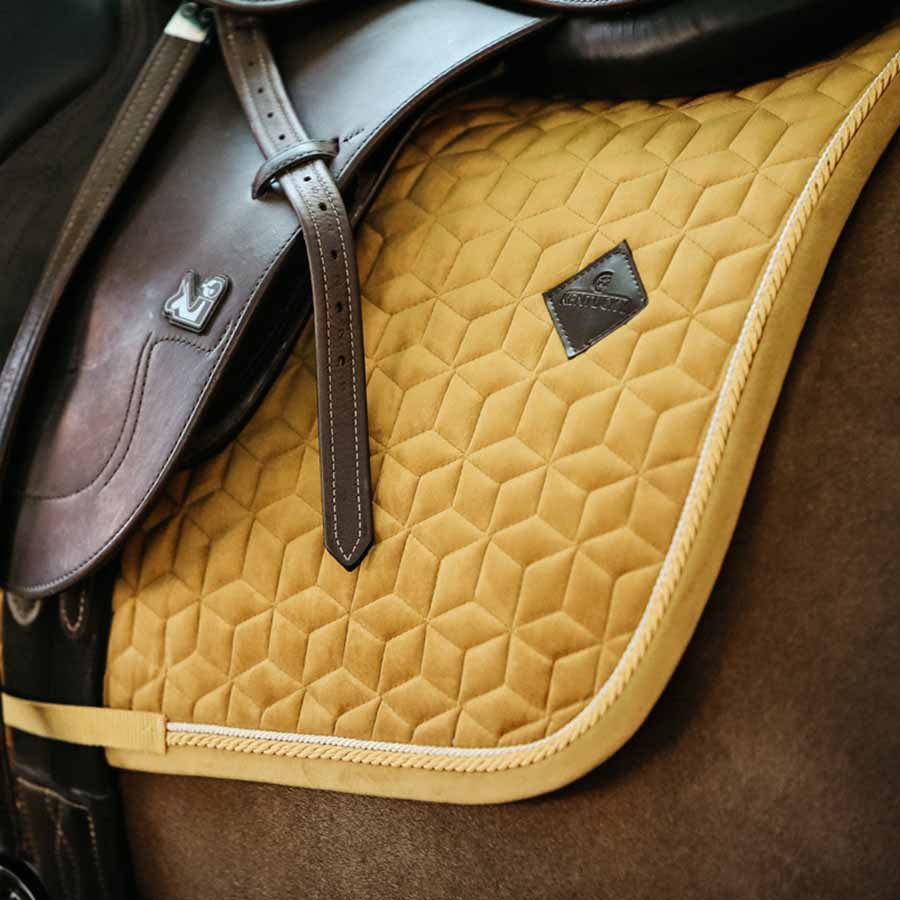 Tapis de selle Velvet Moutarde