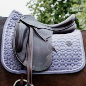 Tapis de selle dressage Velvet Violet Tapis de selle dressage Velvet Violet