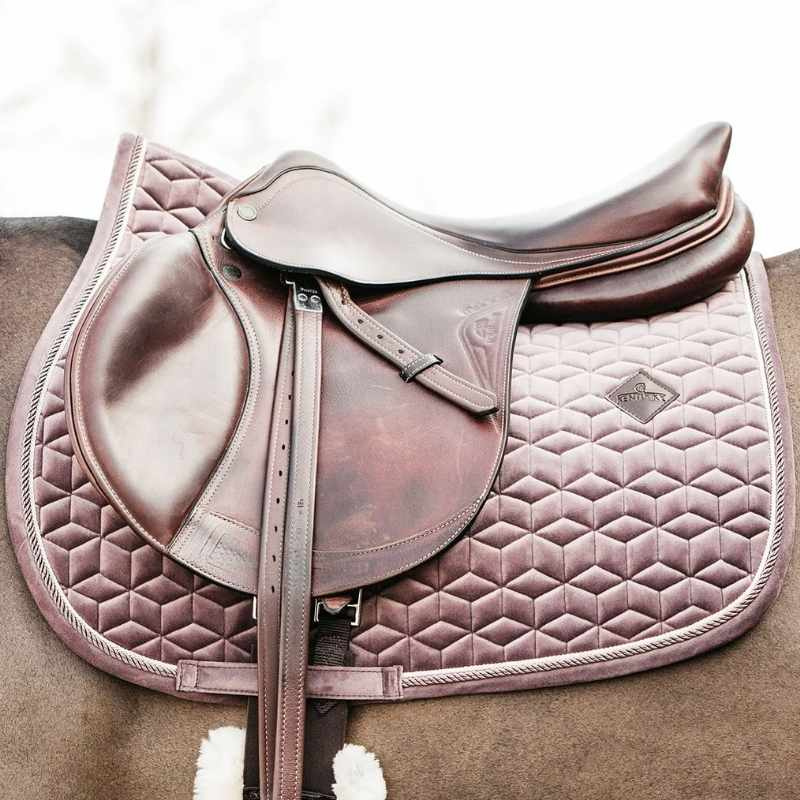 Tapis de selle Velvet Violet Clair