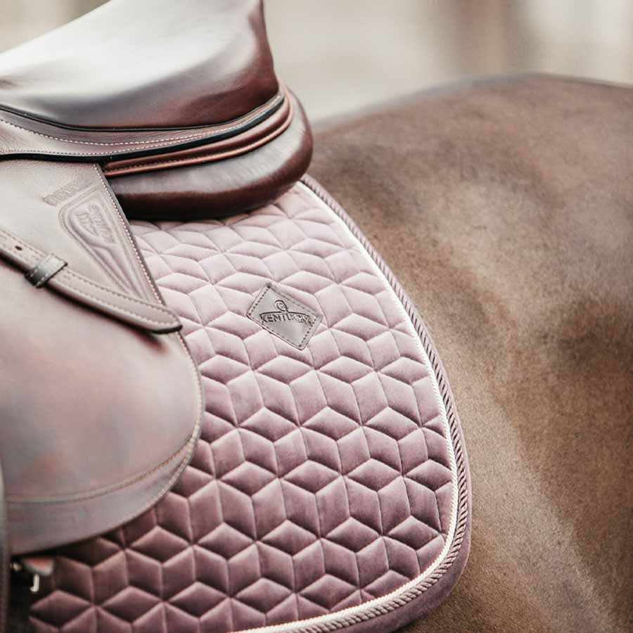 Tapis de selle Velvet Violet Clair