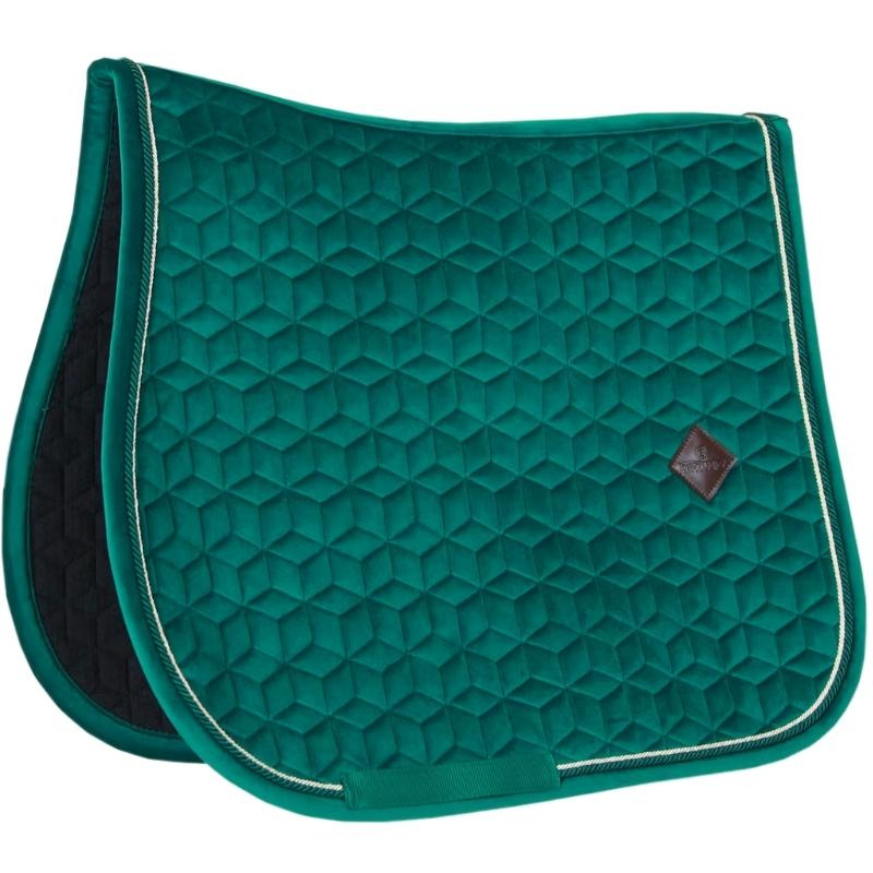 Tapis de selle Velours Vert Foncé  
