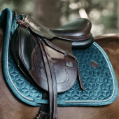 Tapis de selle Velours Vert émeraude Tapis de selle Velours Vert émeraude
