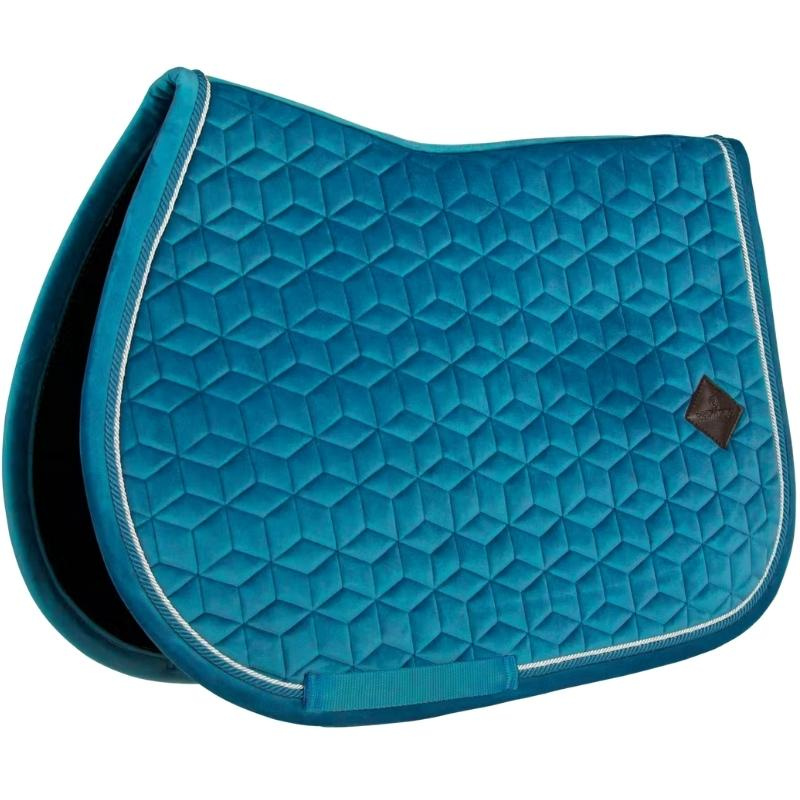 Tapis de selle Velours Vert émeraude  