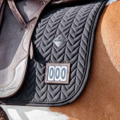 Tapis de selle dressage Fishbone Competition Noir Tapis de selle dressage Fishbone Competition Noir