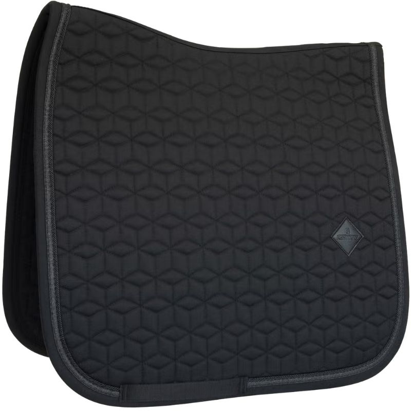 Tapis de selle de dressage à Paillettes Rope Noir