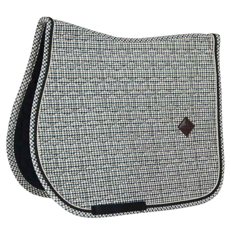 Tapis de selle Pied-de-Poule Marron