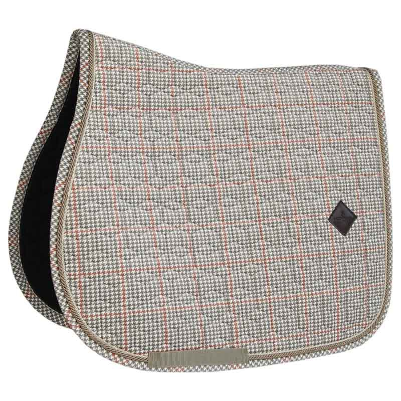 Tapis de selle Pied-de-Poule Beige