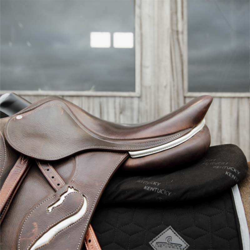 Tapis de selle Correction Impact Noir  