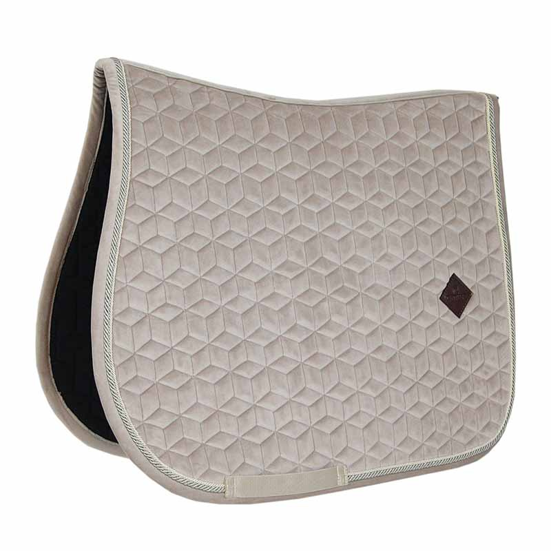 Tapis de selle Basique Velours Beige