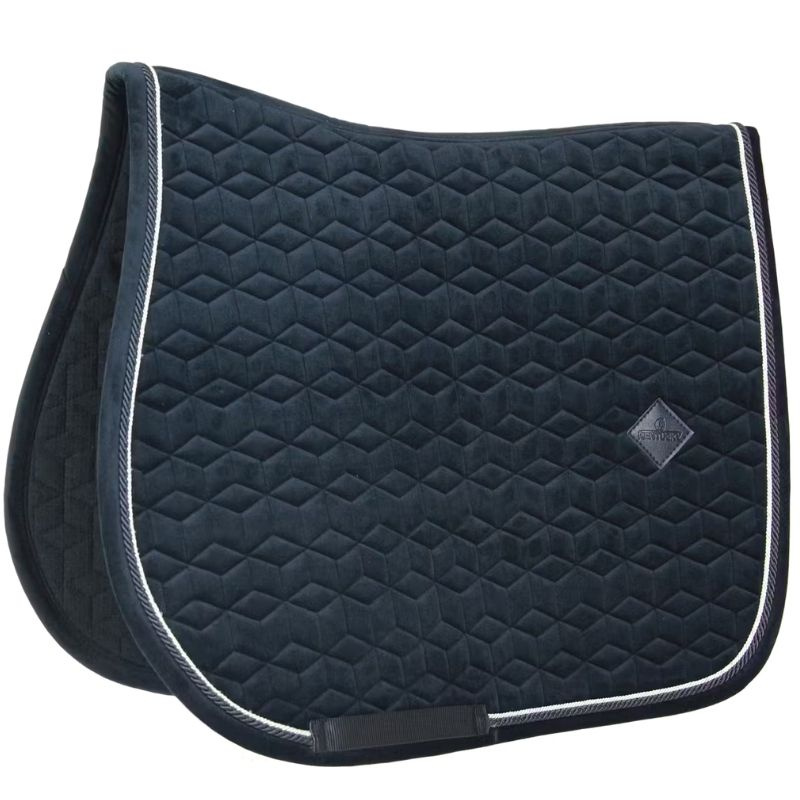 Tapis de selle Basique Velours Noir