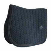 Tapis de selle Velours Perles Noir Tapis de selle Velours Perles Noir