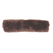 Protège-naseaux en peau de mouton Marron Protège-naseaux en peau de mouton Marron