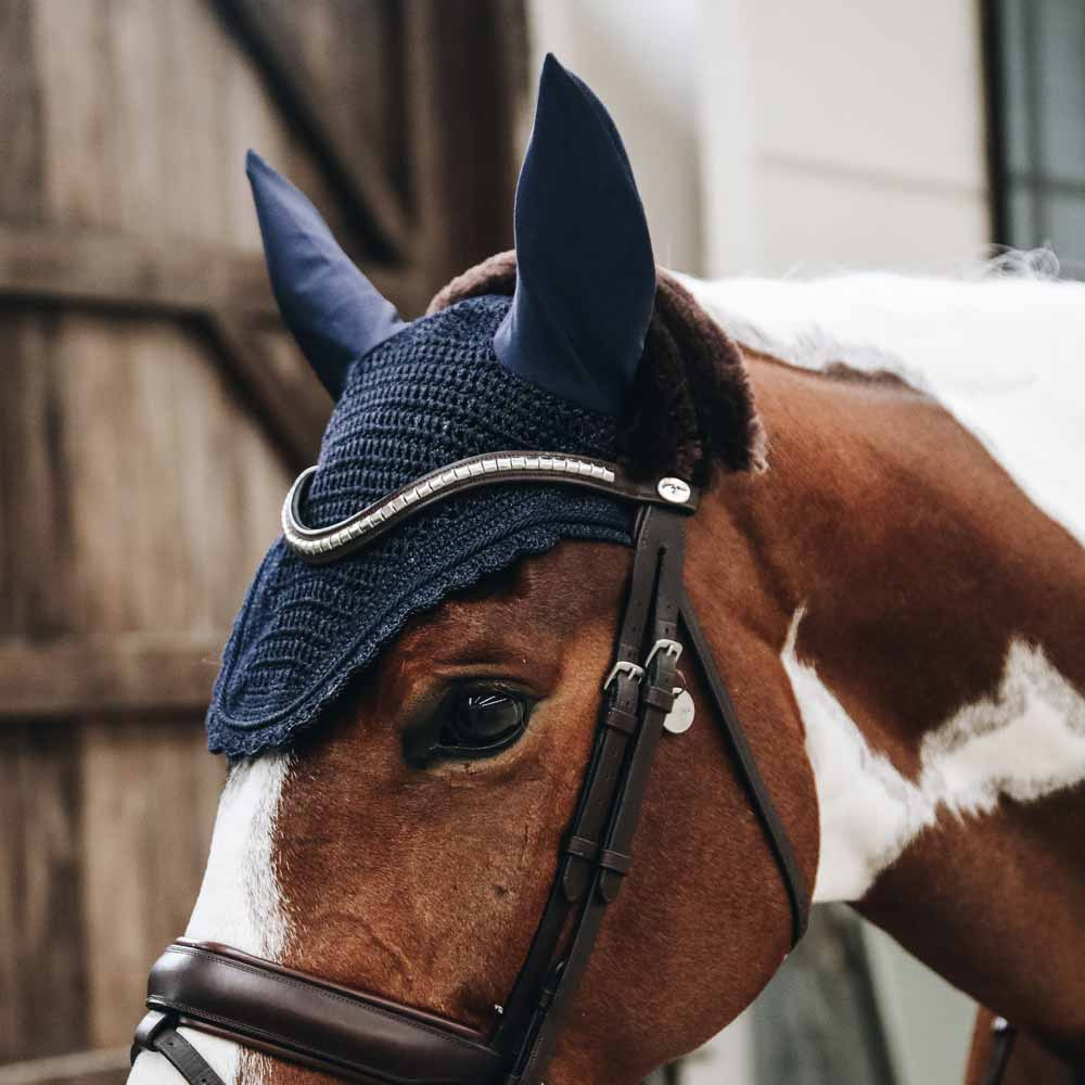 Bonnet Anti-Mouches Bleu Marine  