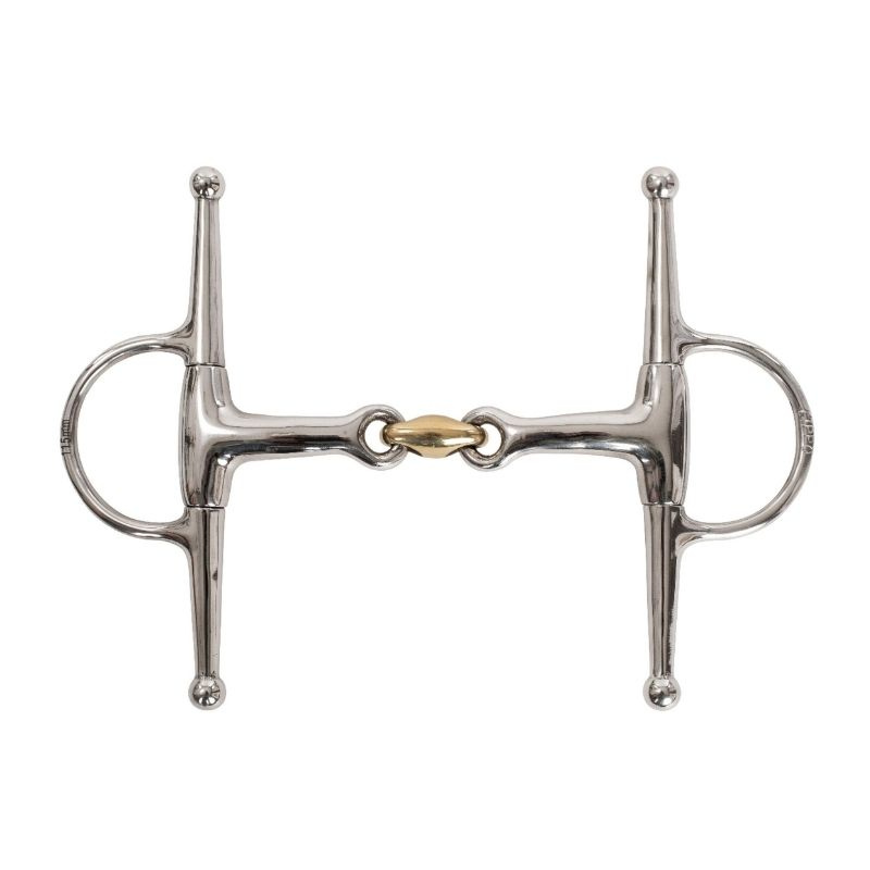 Mors à joues pleines Double brisures Curved