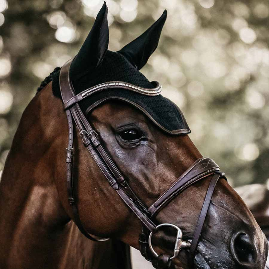 Bonnet Wellington Leather Noir