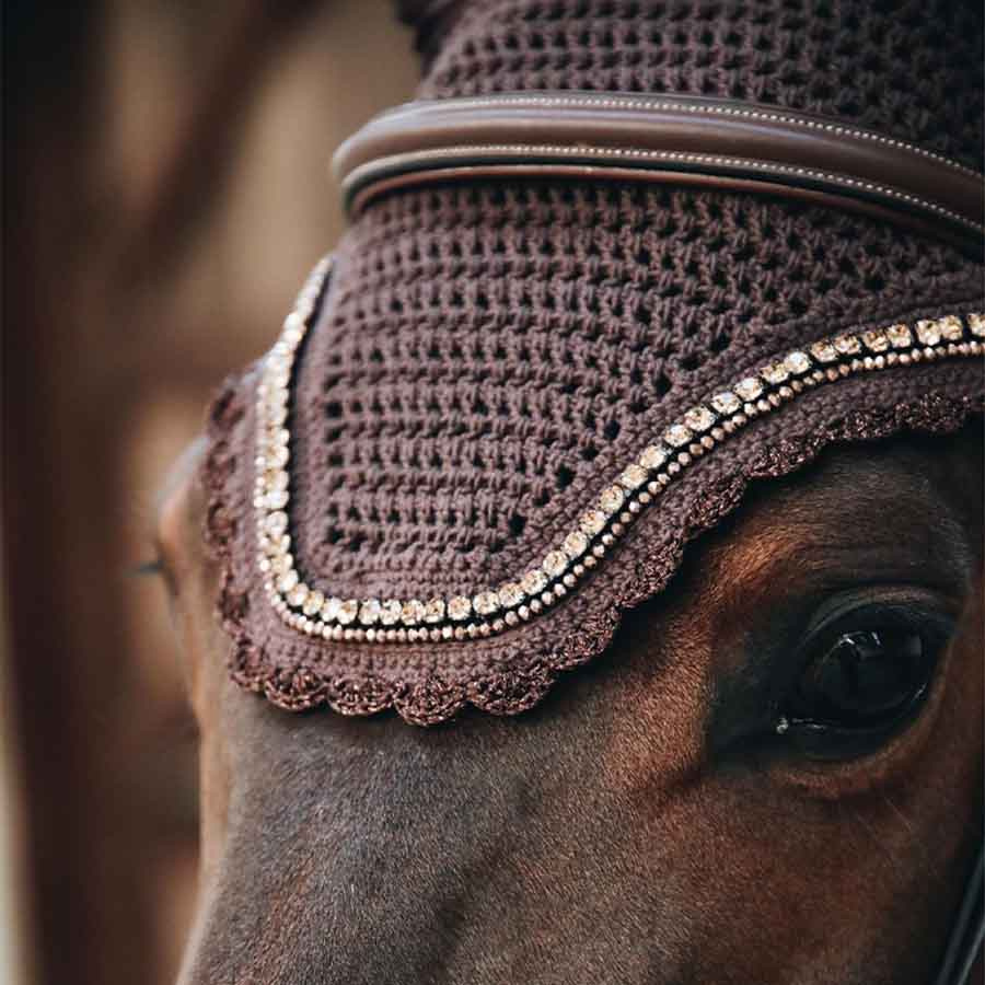 Bonnet Wellington Pierre & Perle Marron Foncé