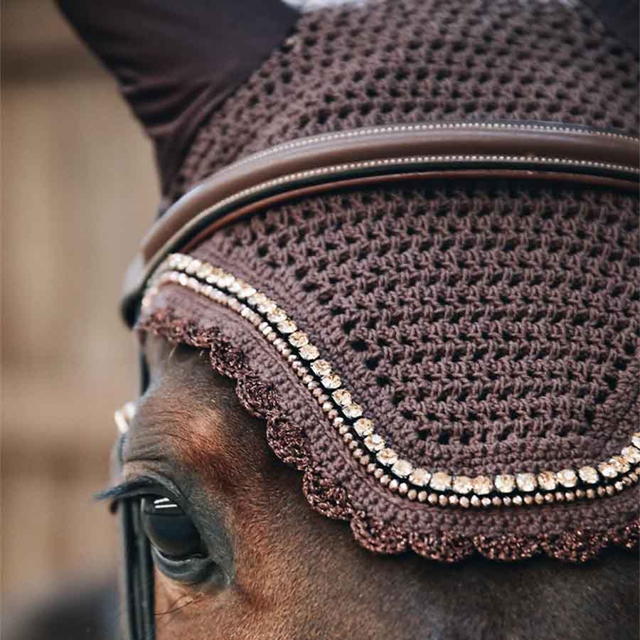 Bonnet Wellington Pierre & Perle Marron Foncé