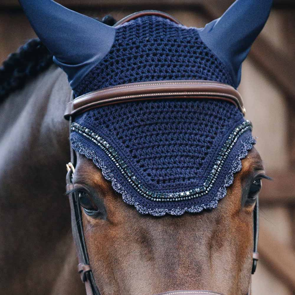 Bonnet Wellington Pierre & Perle Bleu Marine