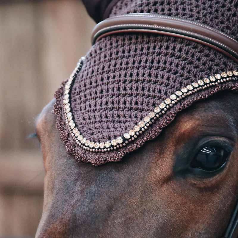 Bonnet Long Stone & Pearl Marron