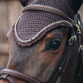 Bonnet Long Stone & Pearl Soundless Marron Bonnet Long Stone & Pearl Soundless Marron