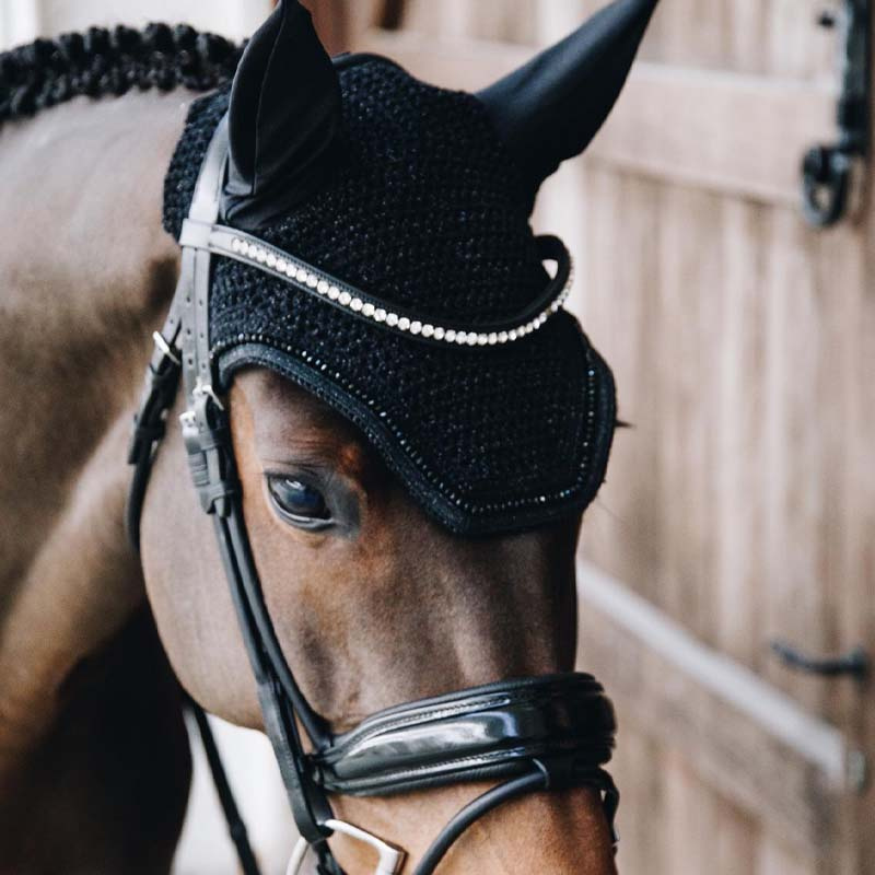 Bonnet Wellington Glitter Noir