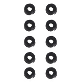 Anneau en Caoutchouc pour Couverture HG 10-Pack Noir Anneau en Caoutchouc pour Couverture HG 10-Pack Noir