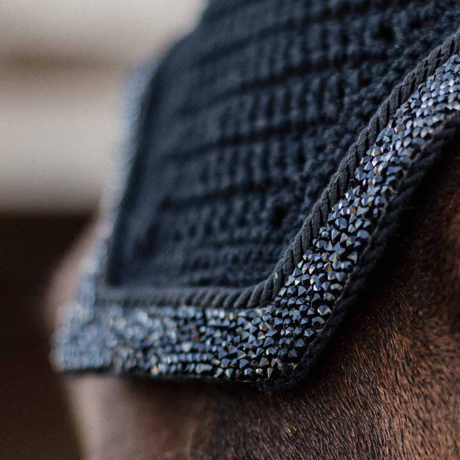 Bonnet Wellington Glitter Stone Noir