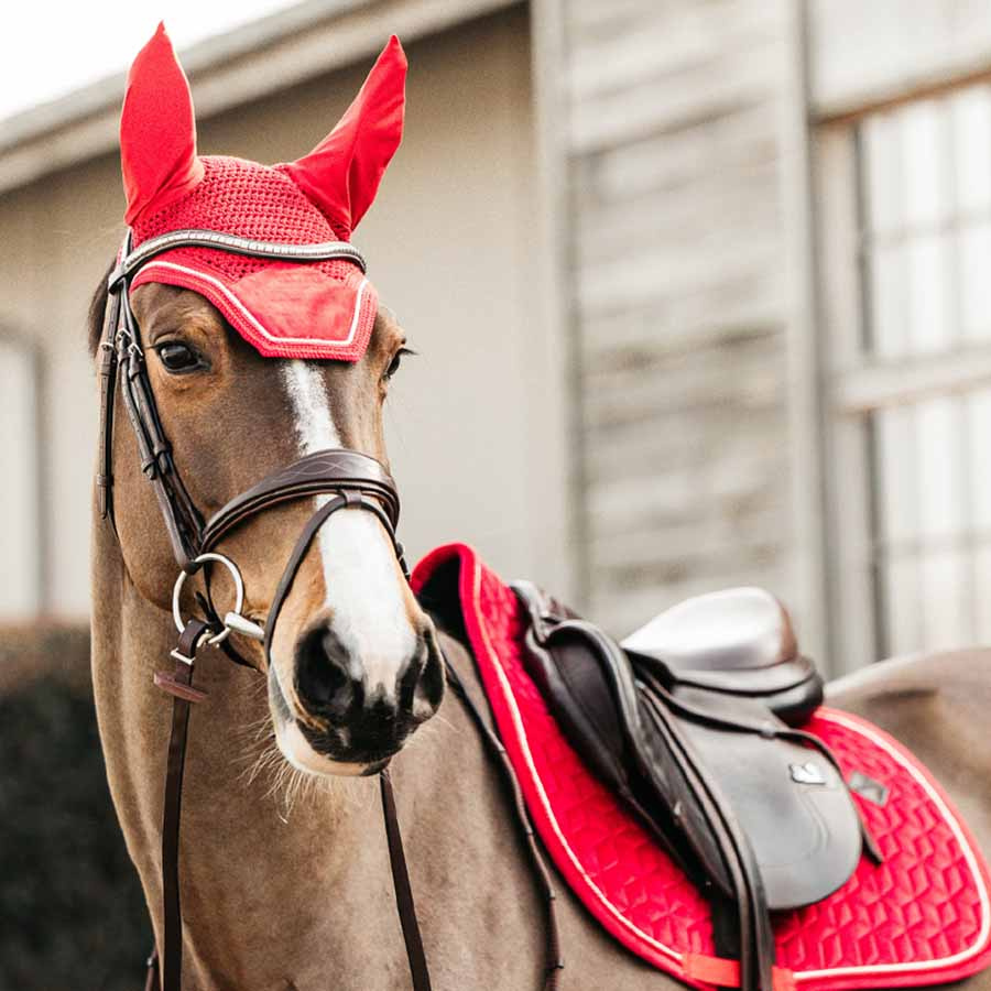 Bonnet Wellington Velvet Rouge