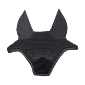 Bonnet Wellington Velours Perles Noir Bonnet Wellington Velours Perles Noir