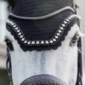 Bonnet Wellington Big Stone & Pearl Noir Bonnet Wellington Big Stone & Pearl Noir