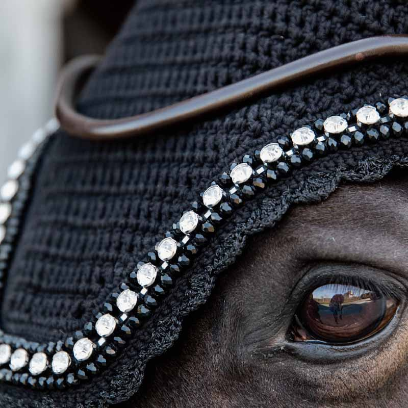 Bonnet Wellington Big Stone & Pearl Soundless Noir