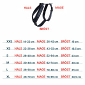 Harnais pour chien Active Velvet Noir Harnais pour chien Active Velvet Noir
