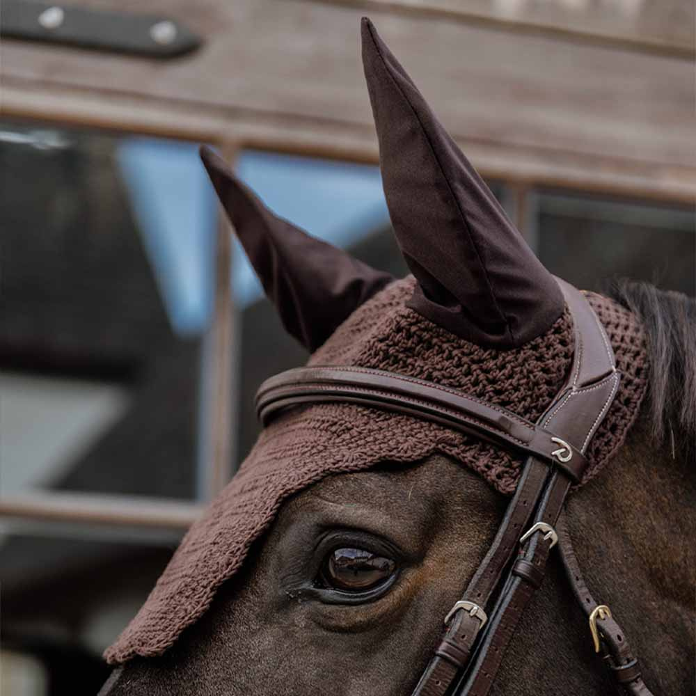 Bonnet Wellington Ondulé Marron