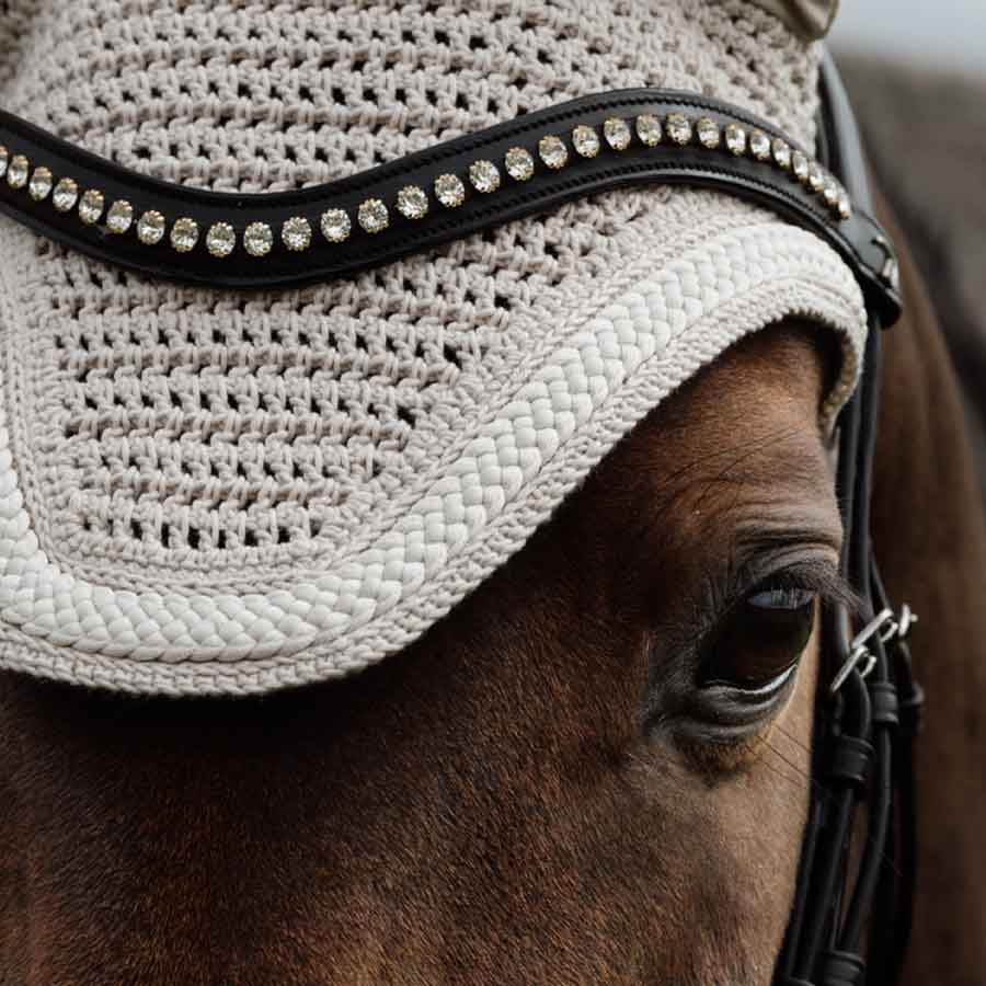 Bonnet Wellington Plaited Cord Beige