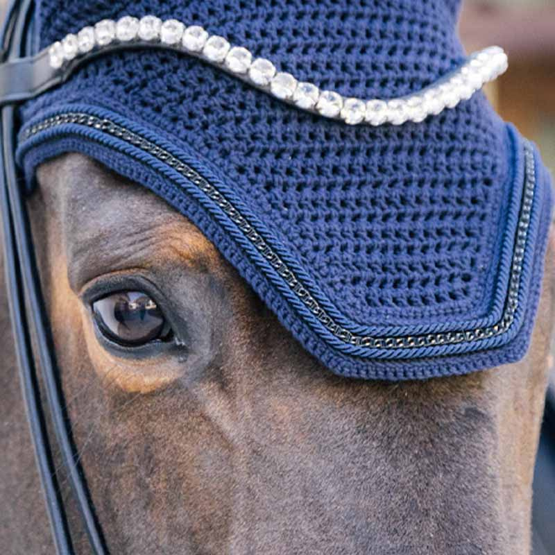 Bonnet Wellington Metal Chain Soundless Bleu Marine