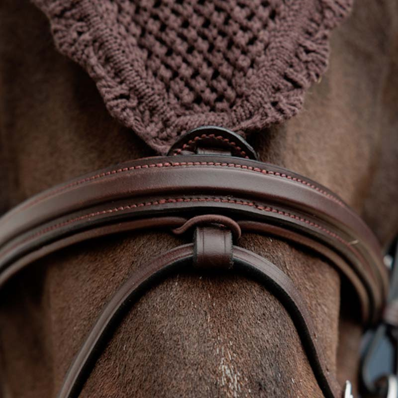 Bonnet long Loop Soundless Marron