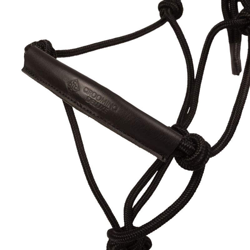 Licols en corde Grooming Deluxe Noir