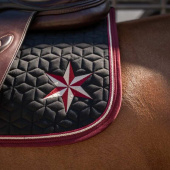 Tapis de selle Velari Noir Tapis de selle Velari Noir