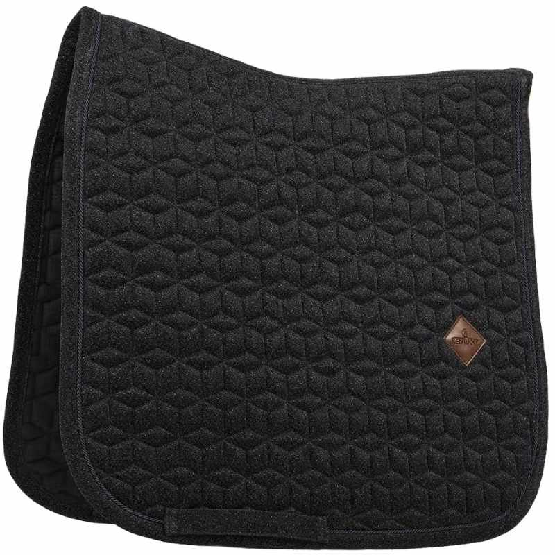Tapis de selle dressage Full Sparkling Noir