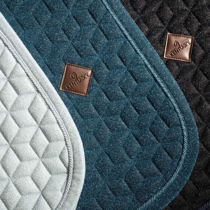 Tapis de selle dressage Full Sparkling Noir