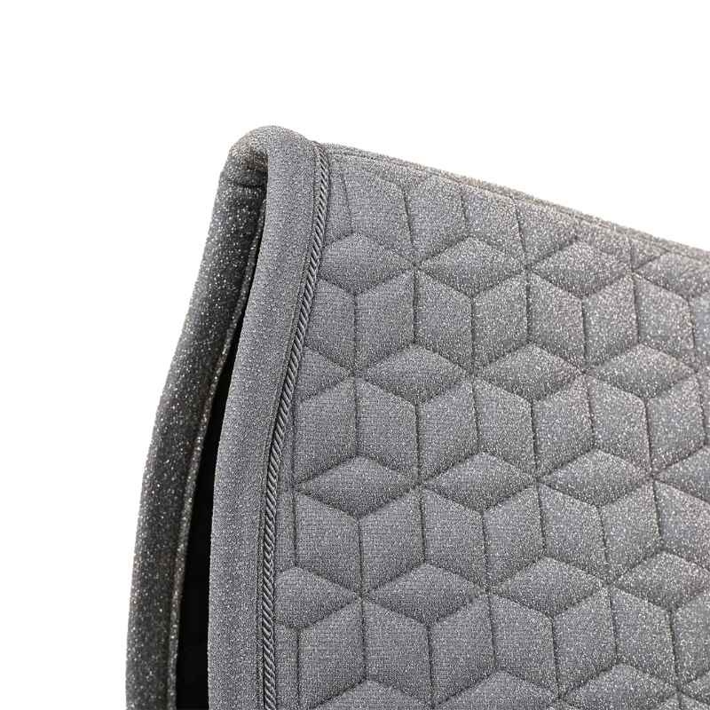 Tapis de selle dressage Full Sparkling Gris