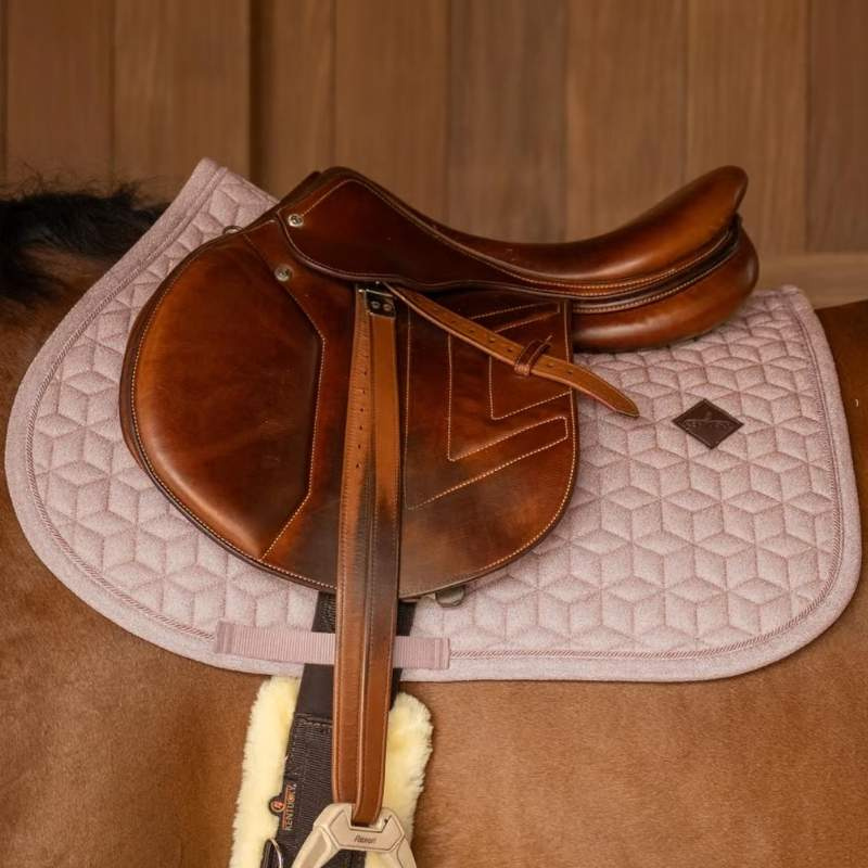 Tapis de selle Full Sparkling Vieux Rose