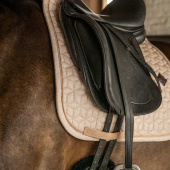 Tapis de selle dressage Full Sparkling Beige Tapis de selle dressage Full Sparkling Beige
