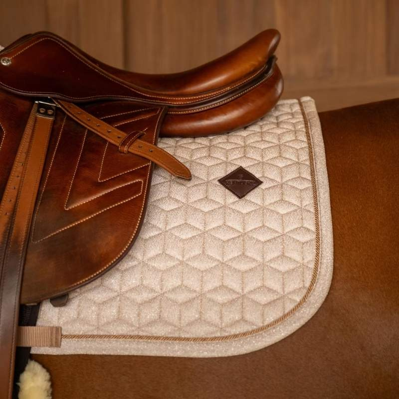 Tapis de selle Full Sparkling Beige