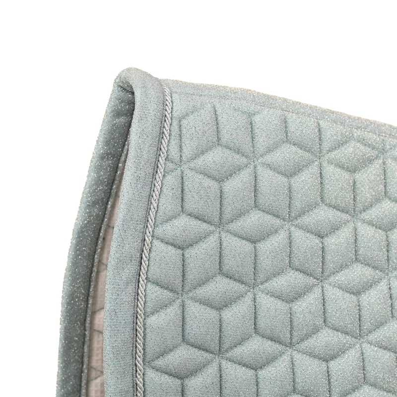 Tapis de selle dressage Full Sparkling Bleu Clair