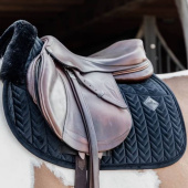 Tapis de selle Skin Friendly Velvet Noir Tapis de selle Skin Friendly Velvet Noir