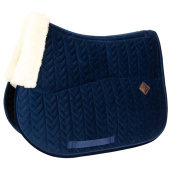 Tapis de selle Skin Friendly Velvet Bleu Marine Tapis de selle Skin Friendly Velvet Bleu Marine