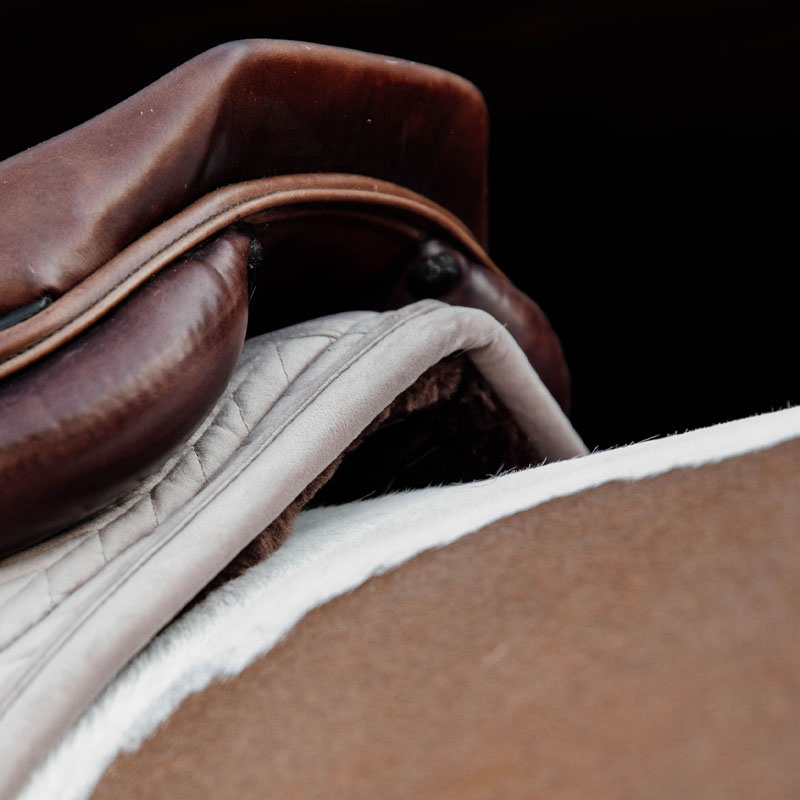 Tapis de selle Skin Friendly Velvet Beige