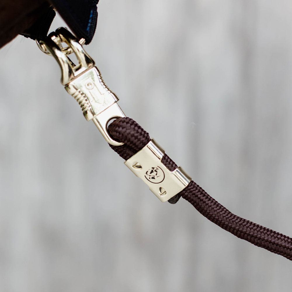 Licol Panic Hook Marron